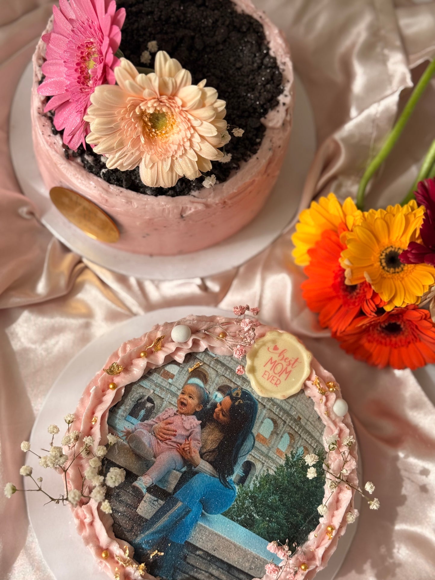 Mother’s Day Flower Cake