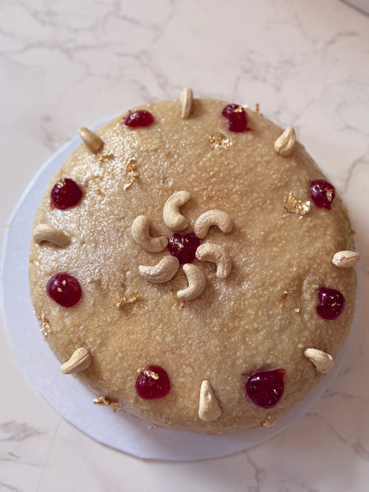 Cashew Cherry Cake | Bolo Kashupete Cherry